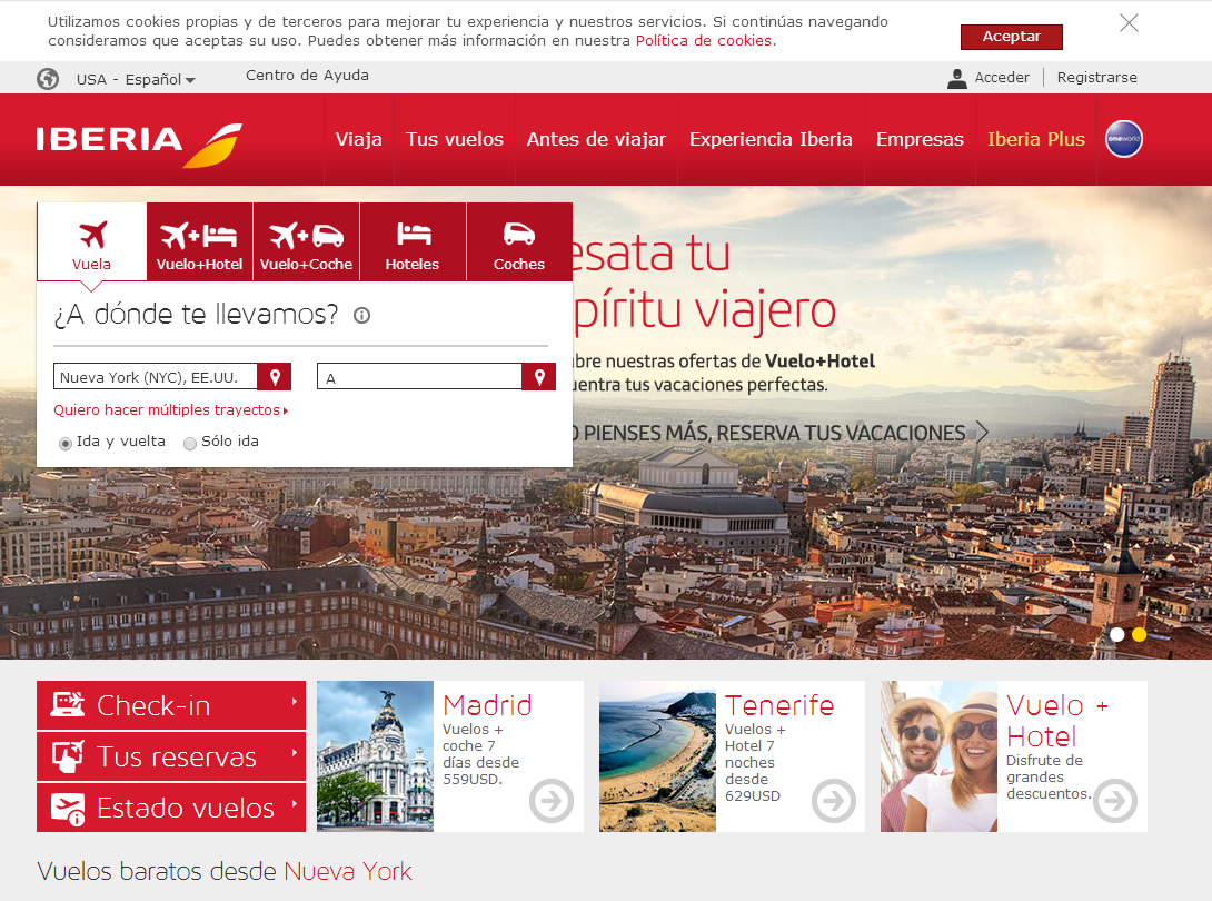 IBERIA(UK)西班牙国家航空官网-IBERIA(UK)西班牙国家航空官方网站